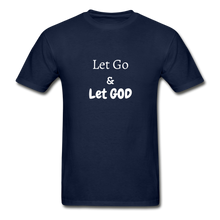 Load image into Gallery viewer, Let Go Men&#39;s T-Shirt - navy