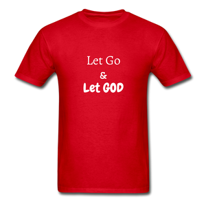 Let Go Men's T-Shirt - red