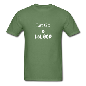 Let Go Men's T-Shirt - military green