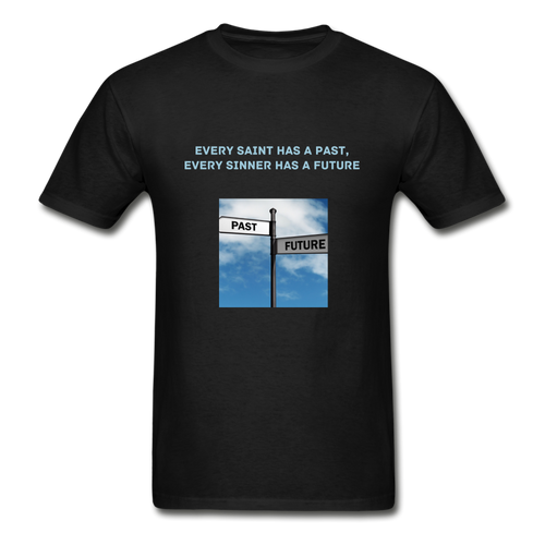 Past/Future Men’s T-Shirt (Dark) - black