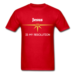 Resolution Men's T-Shirt - red