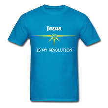 Load image into Gallery viewer, Resolution Men&#39;s T-Shirt - turquoise