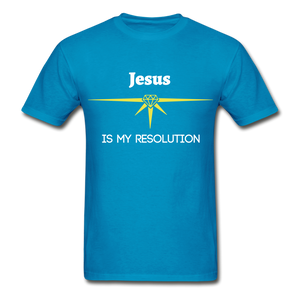 Resolution Men's T-Shirt - turquoise