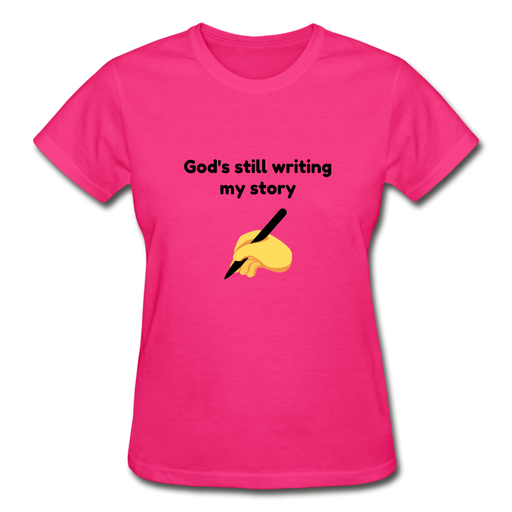 Still Writing Women's T-Shirt - fuchsia