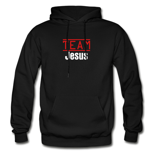 Team Jesus 2 Men's Hoodie - black