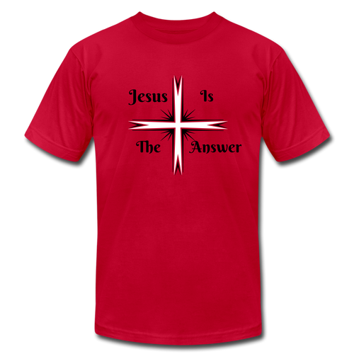 The Answer 2 Men's T-Shirt - red
