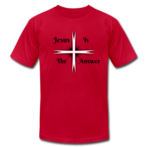 The Answer 2 Men's T-Shirt - red