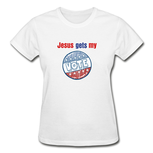 My Vote - white