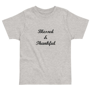 Blessed & Thankful Kid's T-Shirt