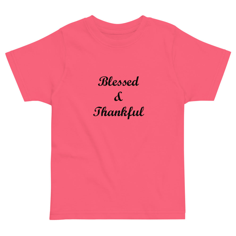 Blessed & Thankful Kid's T-Shirt