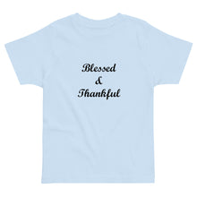 Load image into Gallery viewer, Blessed &amp; Thankful Kid&#39;s T-Shirt