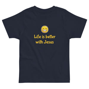 Better with Jesus Kid's T-Shirt