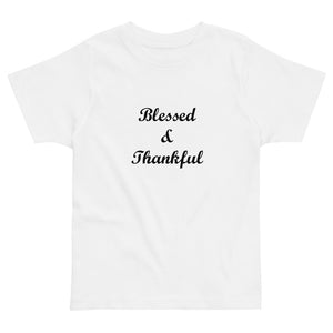 Blessed & Thankful Kid's T-Shirt