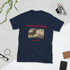 Promoted to Daddy Men's T-Shirt