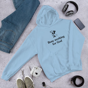 Busy Working Men's Hoodie