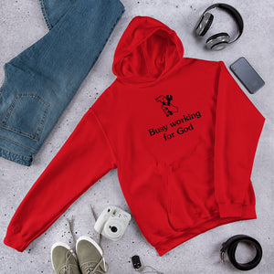 Busy Working Men's Hoodie