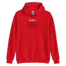 Load image into Gallery viewer, God Is Unisex Hoodie