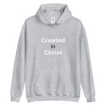 Load image into Gallery viewer, Created in Christ Women&#39;s Hoodie (Unisex Sizing)