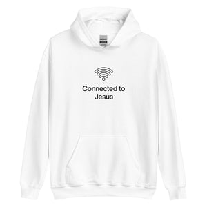 Connected To Jesus Unisex Hoodie