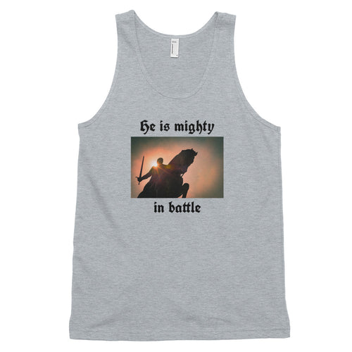 Mighty in Battle Men's Tank