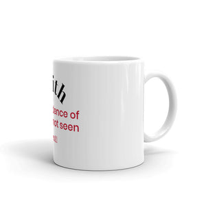 Faith Evidence Coffee Mug