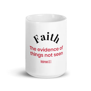 Faith Evidence Coffee Mug