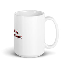 Load image into Gallery viewer, Hide His Word White Coffee Mug