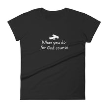 Load image into Gallery viewer, God Counts Women&#39;s Fashion Fit T-Shirt