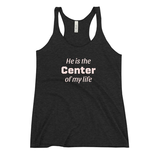 Center Women's Racerback Tank